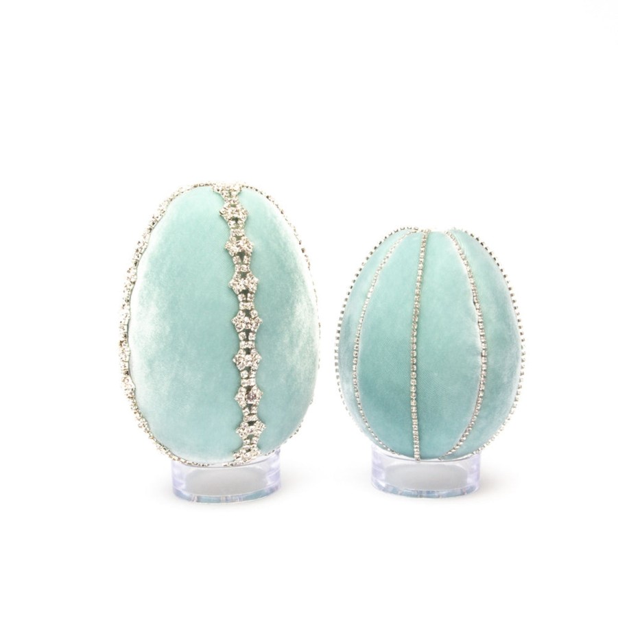 Products Hot Skwash | Seafoam Crystal Trimmed Egg