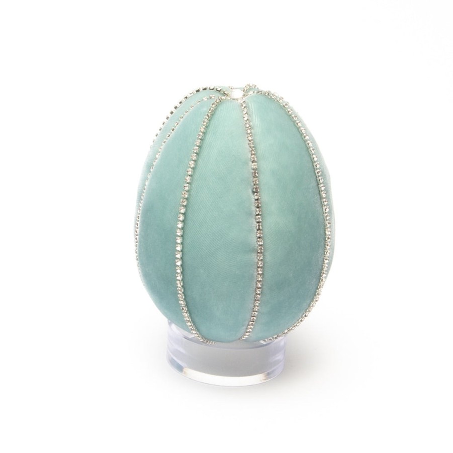 Products Hot Skwash | Seafoam Crystal Trimmed Egg