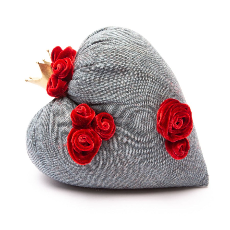 Products Hot Skwash | Limited Edition Denim Rose Heart