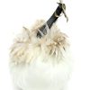 Products Hot Skwash | Ivory W/Ginger Feather Collar