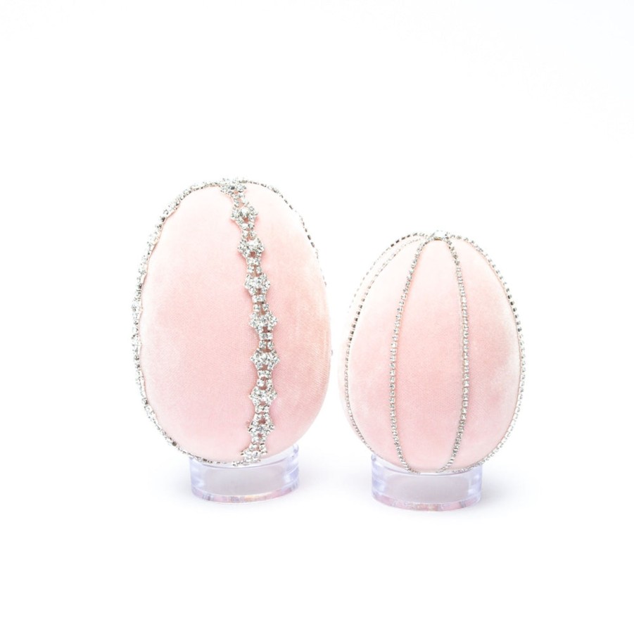 Products Hot Skwash | Blush Crystal Trimmed Egg