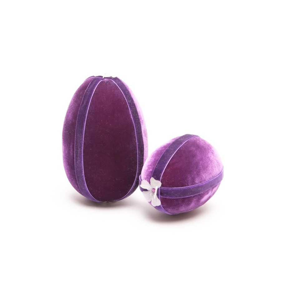 Products Hot Skwash | Violet Ribbon Trimmed Egg