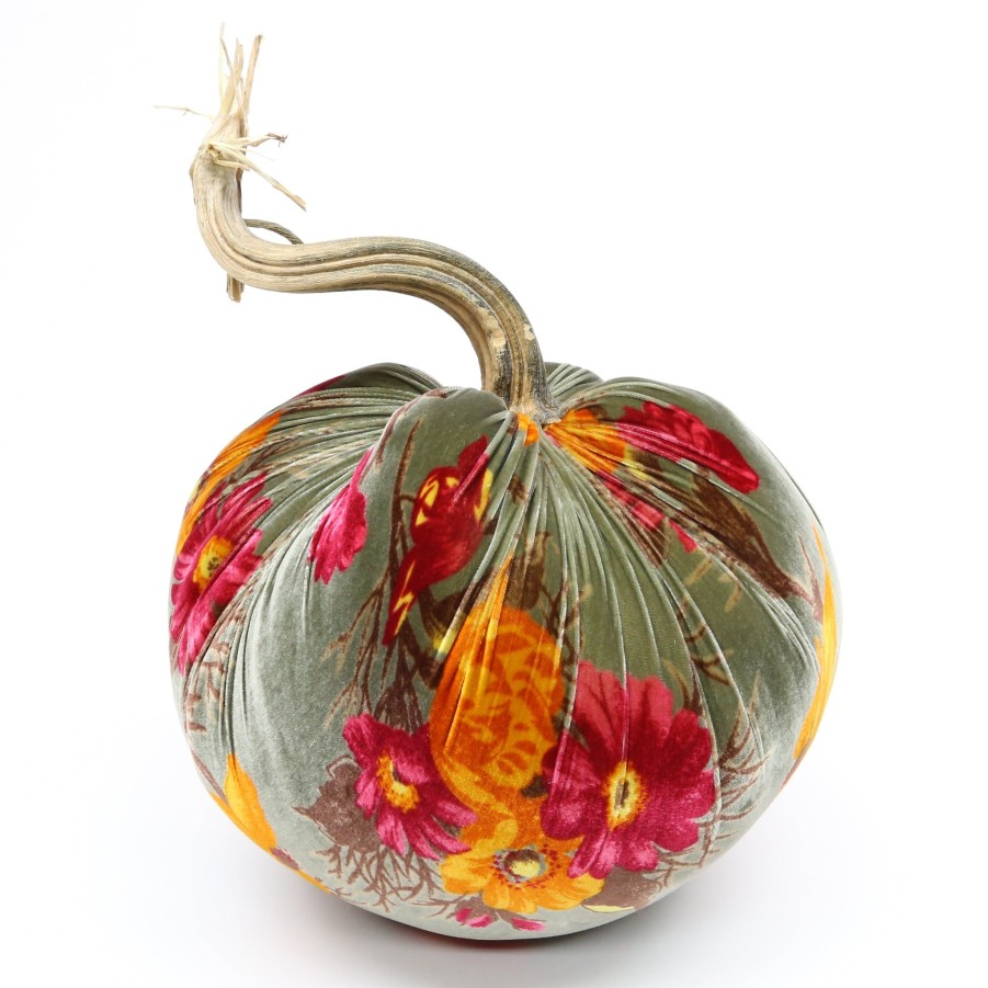 Products Hot Skwash | Floral Silk Velvet Pumpkin