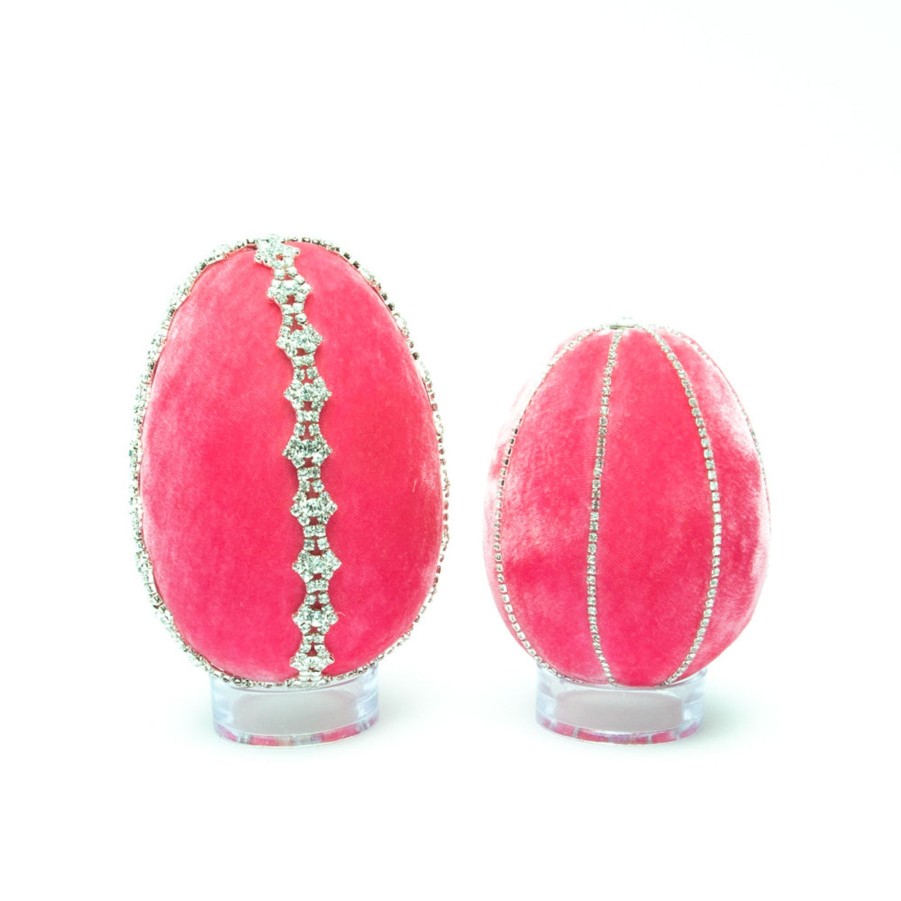 Products Hot Skwash | Bubblegum Crystal Trimmed Egg