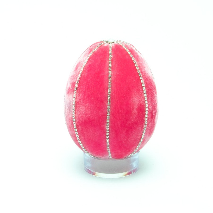 Products Hot Skwash | Bubblegum Crystal Trimmed Egg