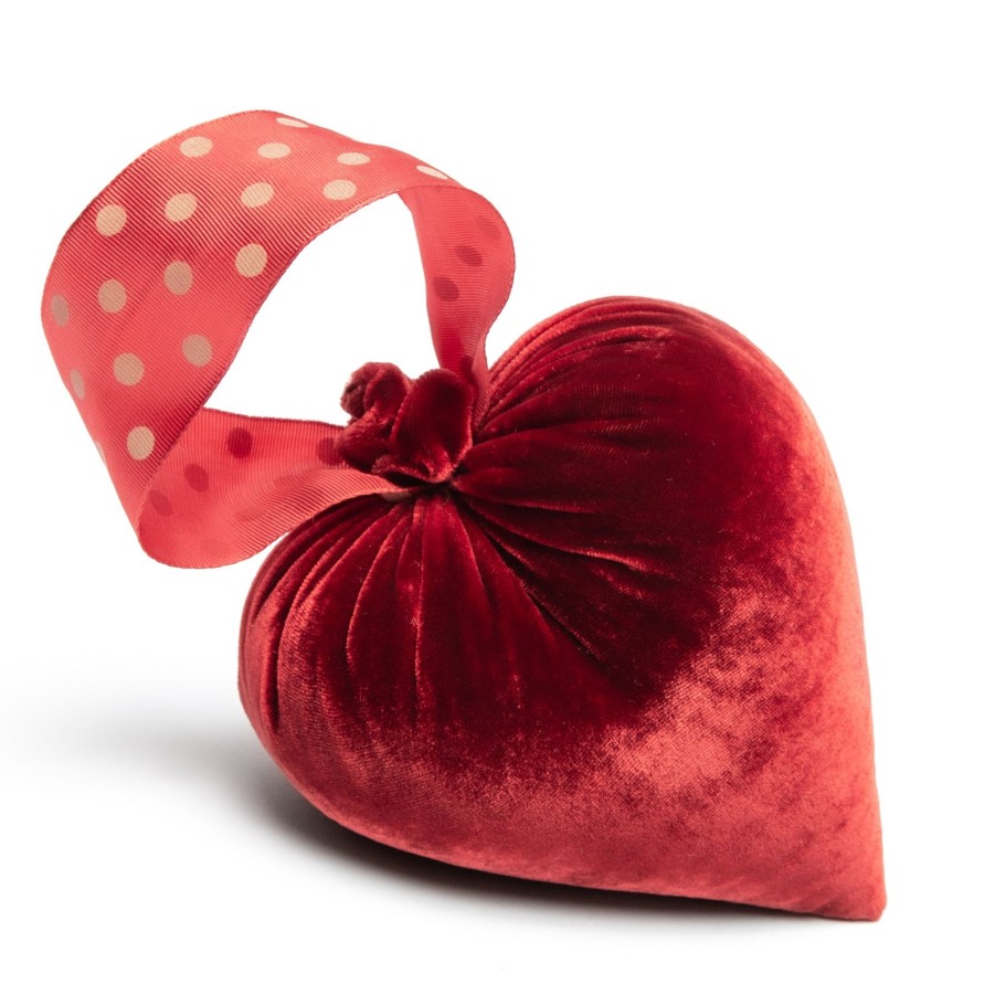 Products Hot Skwash | Medium Cherry Dot Ribbon Heart